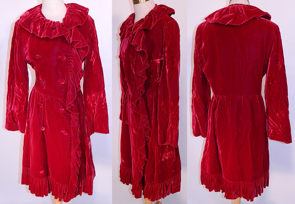 velvet cloth dress