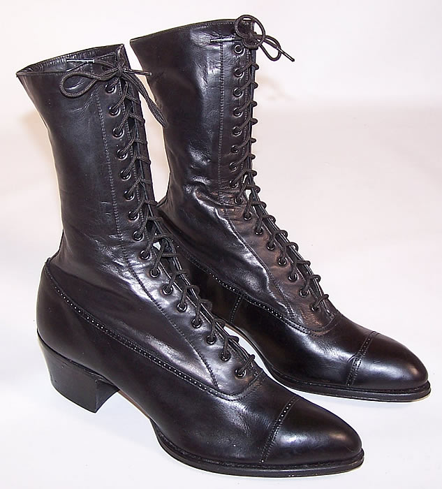 antique victorian lace up boots