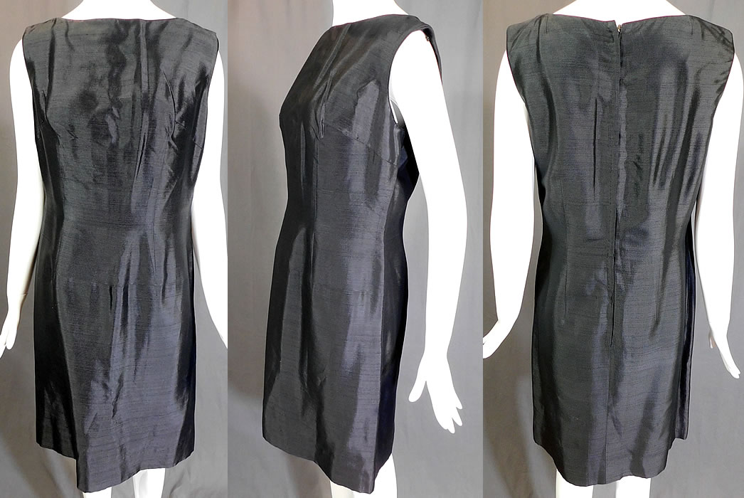 Vintage Diane Imports Hong Kong Black Silk Lace Cutwork Cocktail Dress & Coat
It is in excellent condition. This is truly a wonderful quality custom made piece of wearable art! 