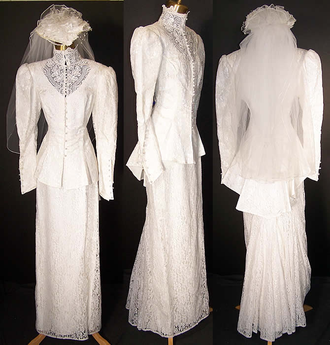 Jessica McClintock Bridal Wedding Gown Dress Hat  Front view.