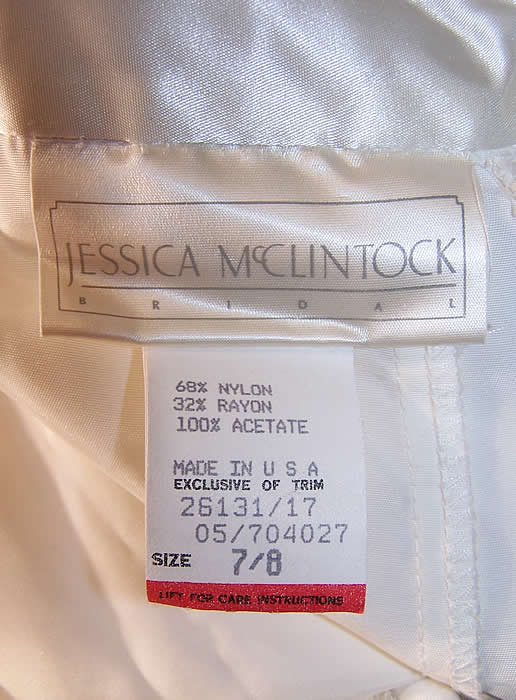 Jessica McClintock Bridal Wedding Gown Dress Hat