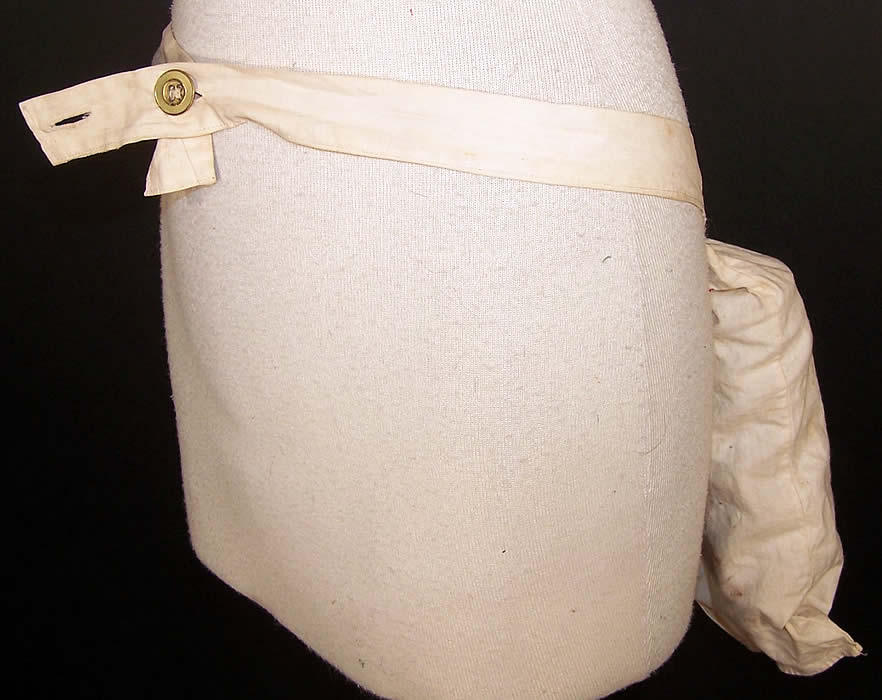 Victorian 3 Coil Spring Crinolette Bustle Pad Support side view.