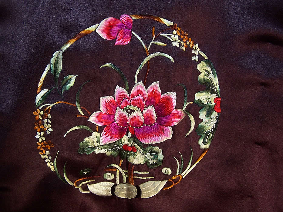 The lotus flower is a symbol of purity and is one of the Eight Buddhist symbols of good fortune. 