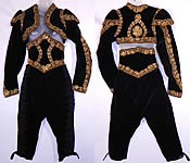 Vintage Spanish Matador Bullfighter Bolero Jacket Knickers Waist Cincher Costume