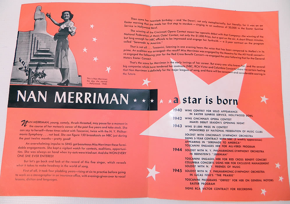 Nan Merriman Opera Singer Vintage Black Lace Silver Glitter Soutache Evening Gown
This opulent opera gown was custom made and worn by the famous mezzo-soprano singer Nan Merriman for her live performances (see provenance with play bill info below which is not included with gown). 