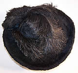 Edwardian Titanic 1912 Black Beaver Felt Fur Feather Large Wide Brim Hat