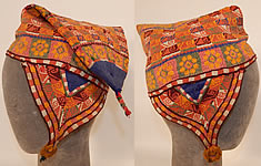 Vintage Andean Peruvian Bolivian Chullo Colorful Alpaca Wool Knit Earflap Folk Hat
