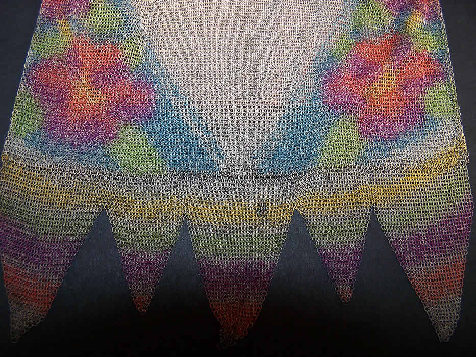 Vintage Whiting & Davis Mesh Bags Art Deco Purse close-up View.