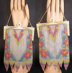 Vintage Whiting & Davis Mesh Bags Art Deco Purse