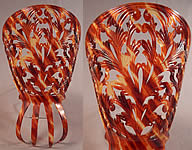 Vintage Large Celluloid Shell Spanish Flamenco Mantilla Peineta Hair Comb 
